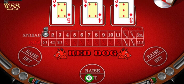Chiến lược tăng tỷ lệ thắng tại Red Dog W88